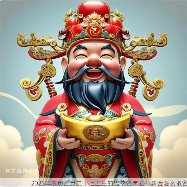 2025年农历正月二十七出生的男孩名字五行属金怎么取名