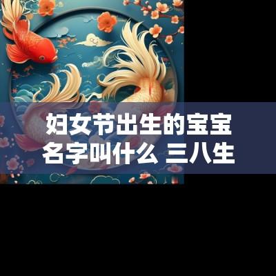 妇女节出生的宝宝名字叫什么 三八生的女宝宝名字