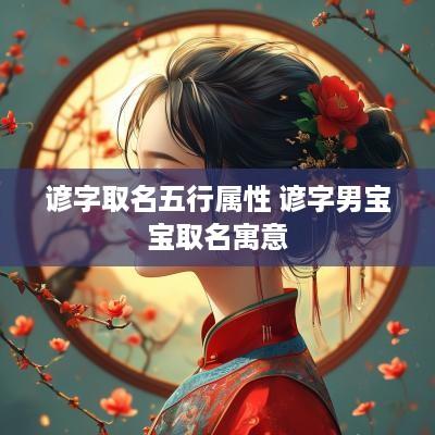 谚字取名五行属性 谚字男宝宝取名寓意