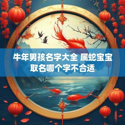 蛇年男孩名字大全 属蛇宝宝取名哪个字不合适
