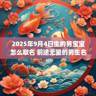 2025年9月4日生的男宝宝怎么取名 前途无量的男生名字