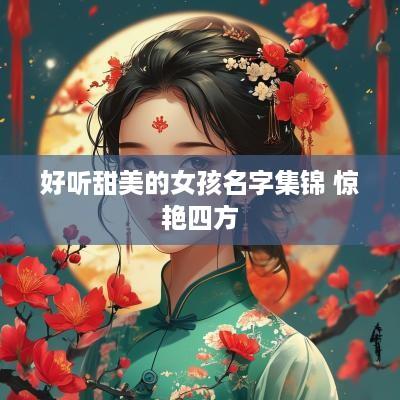 好听甜美的女孩名字集锦 惊艳四方