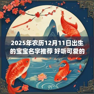 2025年农历12月11日出生的宝宝名字推荐 好听可爱的名字合集