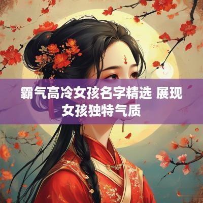 霸气高冷女孩名字精选 展现女孩独特气质