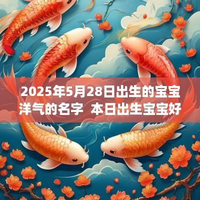 2025年5月28日出生的宝宝洋气的名字  本日出生宝宝好名推荐大全