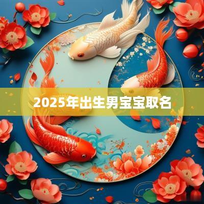 2025年出生男宝宝取名