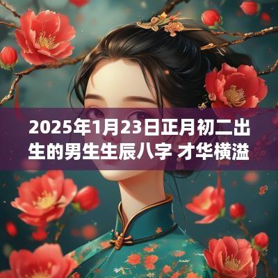 2025年1月23日正月初二出生的男生生辰八字 才华横溢的男宝宝名字
