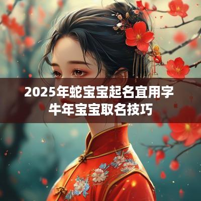 2025年蛇宝宝起名宜用字 蛇年宝宝取名技巧