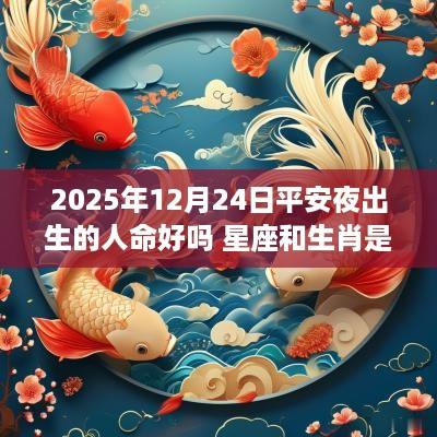 2025年12月24日平安夜出生的人命好吗 星座和生肖是啥