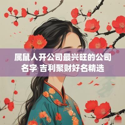 属鼠人开公司最兴旺的公司名字 吉利聚财好名精选