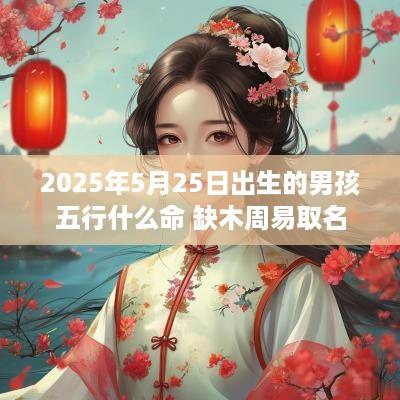 2025年5月25日出生的男孩五行什么命 缺木周易取名