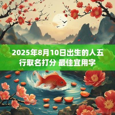 2025年8月10日出生的人五行取名打分 最佳宜用字