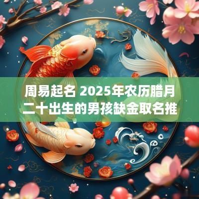 周易起名 2025年农历腊月二十出生的男孩缺金取名推荐