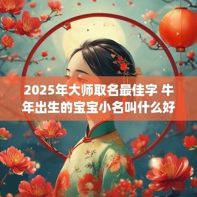 2025年大师取名最佳字 蛇年出生的宝宝小名叫什么好