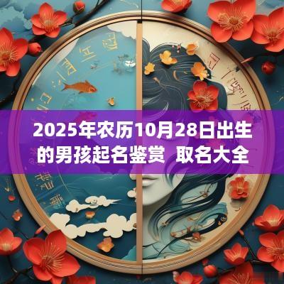 2025年农历10月28日出生的男孩起名鉴赏  取名大全