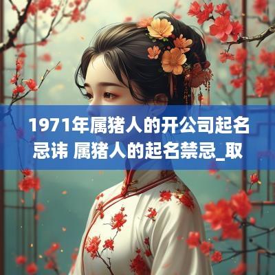 1971年属猪人的开公司起名忌讳 属猪人的起名禁忌_取名喜忌