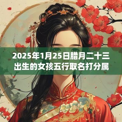2025年1月25日腊月二十三出生的女孩五行取名打分属土的最佳宜用字