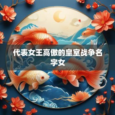 代表女王高傲的皇室战争名字女