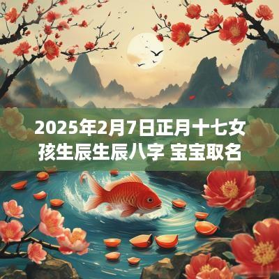 2025年2月7日正月十七女孩生辰生辰八字 宝宝取名