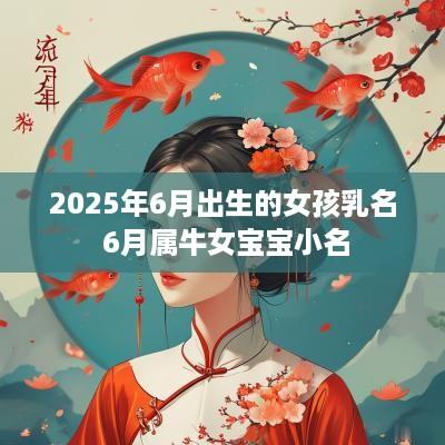 2025年6月出生的女孩乳名 6月属牛女宝宝小名