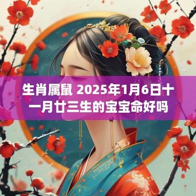 生肖属鼠 2025年1月6日十一月廿三生的宝宝命好吗