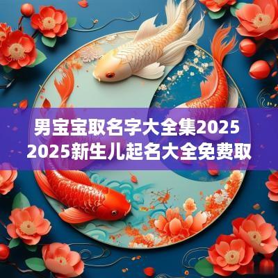 男宝宝取名字大全集2025 2025新生儿起名大全免费取名