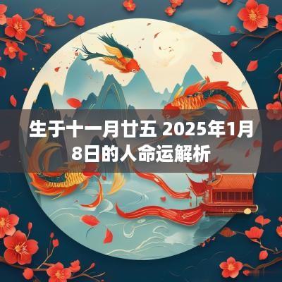 生于十一月廿五 2025年1月8日的人命运解析