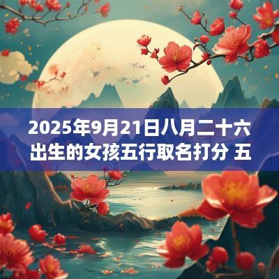 2025年9月21日八月二十六出生的女孩五行取名打分 五行不缺的最佳宜用字