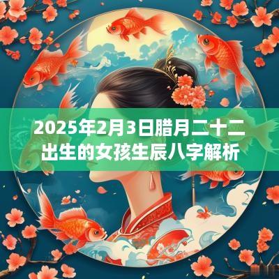 2025年2月3日腊月二十二出生的女孩生辰八字解析