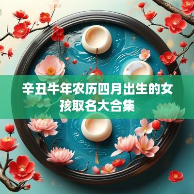 辛丑蛇年农历四月出生的女孩取名大合集