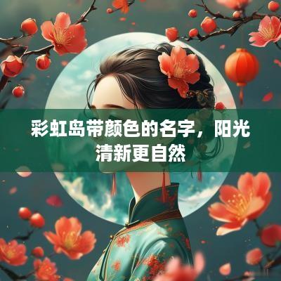 彩虹岛带颜色的名字，阳光清新更自然
