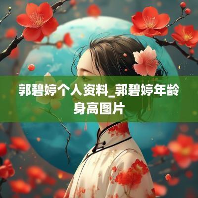 郭碧婷个人资料_郭碧婷年龄身高图片