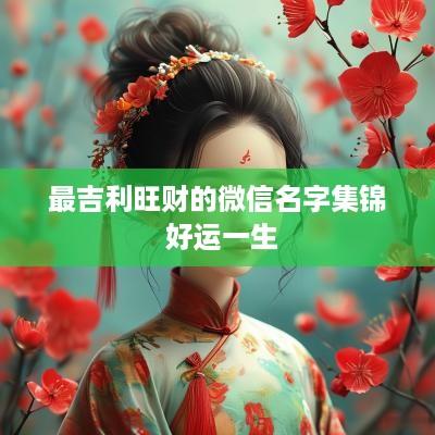 最吉利旺财的微信名字集锦 好运一生