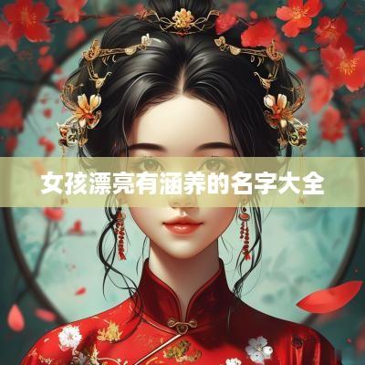 女孩漂亮有涵养的名字大全