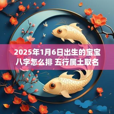 2025年1月6日出生的宝宝八字怎么排 五行属土取名