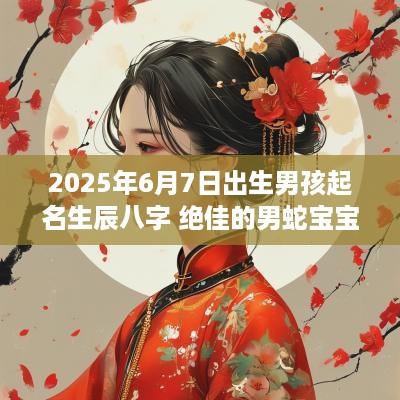2025年6月7日出生男孩起名生辰八字 绝佳的男蛇宝宝名字