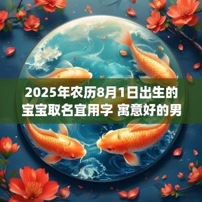 2025年农历8月1日出生的宝宝取名宜用字 寓意好的男女名字精选
