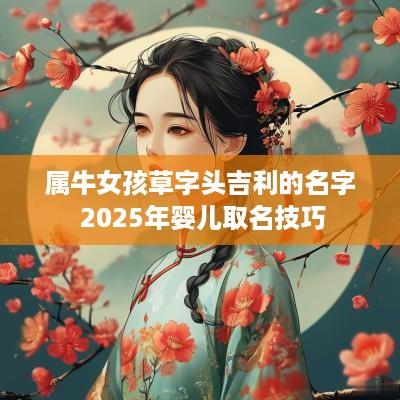 属牛女孩草字头吉利的名字 2025年婴儿取名技巧