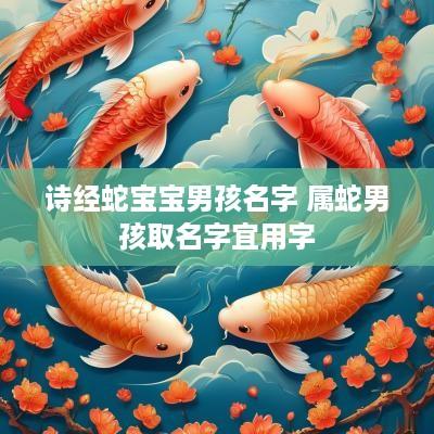 诗经蛇宝宝男孩名字 属蛇男孩取名字宜用字