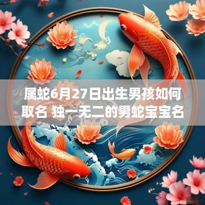 属蛇6月27日出生男孩如何取名 独一无二的男蛇宝宝名字