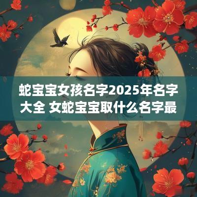 蛇宝宝女孩名字2025年名字大全 女蛇宝宝取什么名字最好