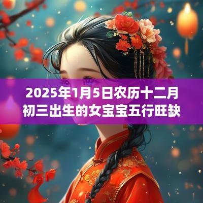 2025年1月5日农历十二月初三出生的女宝宝五行旺缺 八字起名