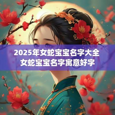 2025年女蛇宝宝名字大全 女蛇宝宝名字寓意好字