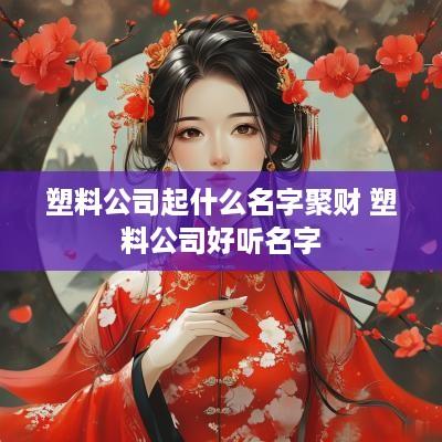 塑料公司起什么名字聚财 塑料公司好听名字