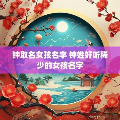 钟取名女孩名字 钟姓好听稀少的女孩名字