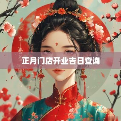 正月门店开业吉日查询