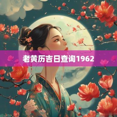 老黄历吉日查询1962
