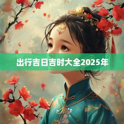出行吉日吉时大全2025年