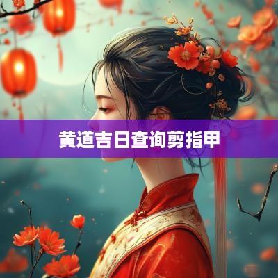 黄道吉日查询剪指甲