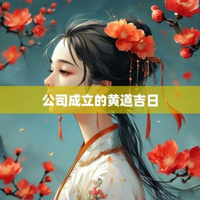 公司成立的黄道吉日